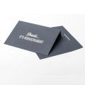 A6 C5 Standard size custom wholesale thick business card package gift black envelope
